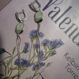 Elegant Silver Dangle Earrings